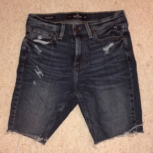 Hollister skinny denim shorts